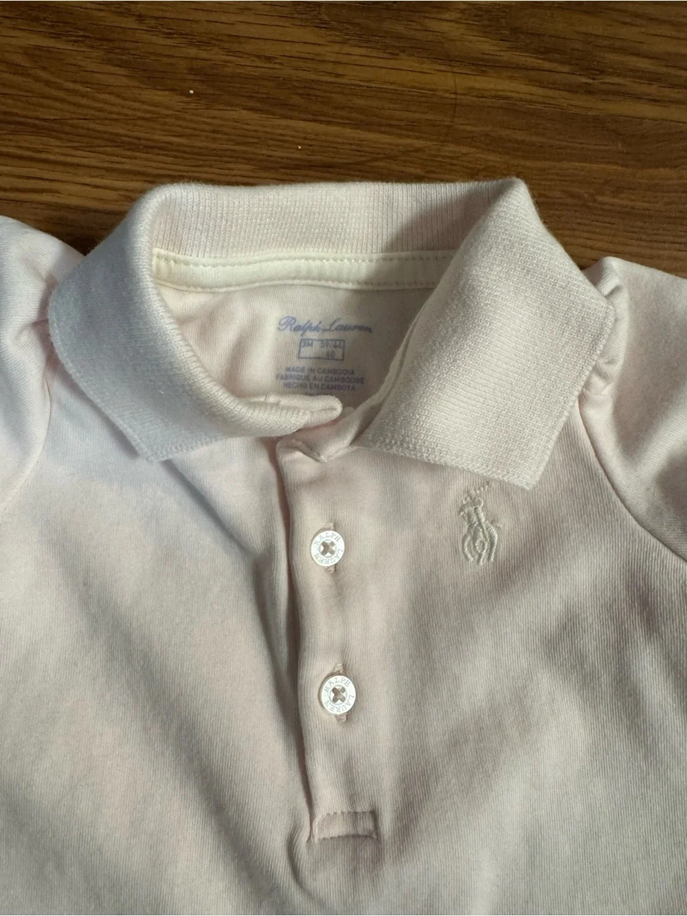 NWOT Ralph Lauren Light Pink Polo Dress with Ruffled Hem and Matching Bloomers